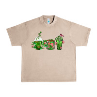 French Oak Cactus Lover Cactus Coffee Cups Urban Heavy Tee - FaDigitalArtStudio