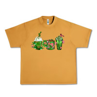 Peanut Butter Cactus Lover Cactus Coffee Cups Urban Heavy Tee - FaDigitalArtStudio