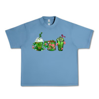 Pebble Blue Cactus Lover Cactus Coffee Cups Urban Heavy Tee - FaDigitalArtStudio