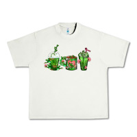 Pistachio Cactus Lover Cactus Coffee Cups Urban Heavy Tee - FaDigitalArtStudio