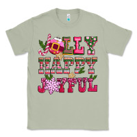 Matcha jolly happy joyful pink christmas Classic Tee - CowGirlArtShop