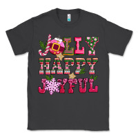 Smoke jolly happy joyful pink christmas Classic Tee - CowGirlArtShop