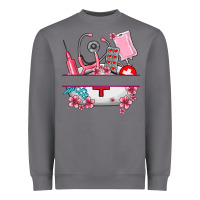 Storm custom name nurse hat and elements Heavyweight Sweatshirt - AdoDesignShop