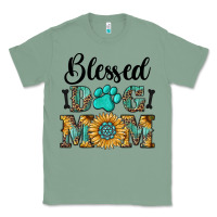 Sage Blessed dog mom Classic Tee - RanaPortraitStore