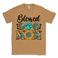 Toasted Coconut Blessed dog mom Classic Tee - RanaPortraitStore