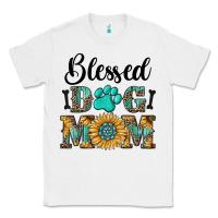 White Blessed dog mom Classic Tee - RanaPortraitStore