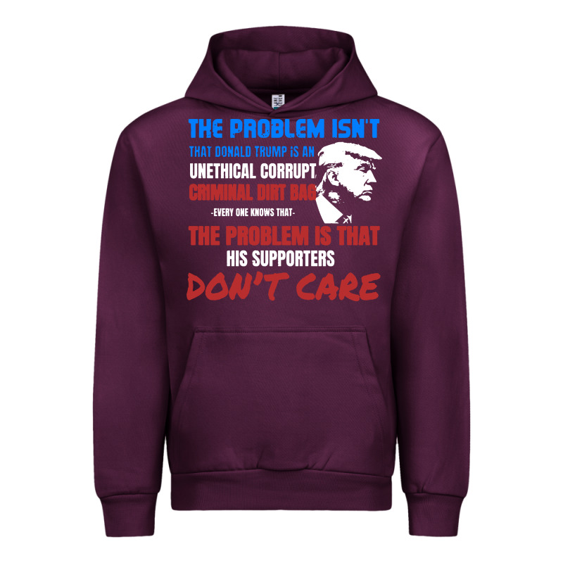 Criminal Dirtbag Anti Trump Urban Hoodie by baoMotion | Teevron