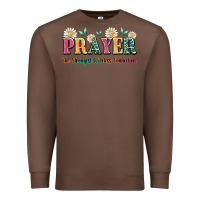 Chestnut prayer the strongest wireless connection Premium Sweatshirt - JahusDesignShop