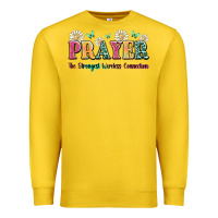 Lemon prayer the strongest wireless connection Premium Sweatshirt - JahusDesignShop