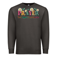 Smoke prayer the strongest wireless connection Premium Sweatshirt - JahusDesignShop