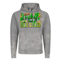 Cloud Rock lucky and blessed Vintage Hoodie - FaDigitalArtStudio