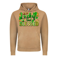 Lucky And Blessed Vintage Hoodie | Teevron