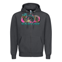Smoke with god all things are possible race Zipper Hoodie - AdoDesignShop