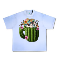 Grape Ice Day Of The Dead Mexican Cactus Urban Heavy Tee - FaDigitalArtStudio