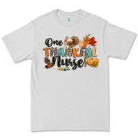 Dove Grey one thankful nurse Premium Tee - CowGirlArtShop