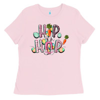 Bubblegum Pink Hip hop Easter Ladies Tee - CowGirlArtShop