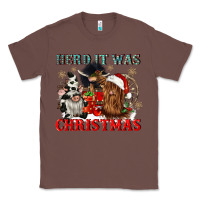 Chestnut herd it was christmas Classic Tee - CowGirlArtShop