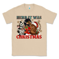 Mushroom herd it was christmas Classic Tee - CowGirlArtShop
