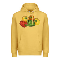 Antique Gold Peppers Premium Hoodie - LillyAllenDesigns