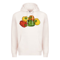 Pale Pink Peppers Premium Hoodie - LillyAllenDesigns