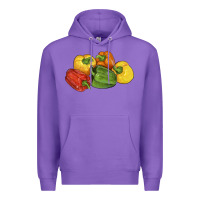 Purple Peppers Premium Hoodie - LillyAllenDesigns
