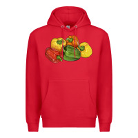 Red Peppers Premium Hoodie - LillyAllenDesigns
