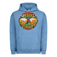 Pigment Pebble Blue desert darlin' sunglassess Urban Hoodie - JahusDesignShop