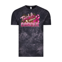 Cloud Black Tackle cancer Football Vintage Tee - FaDigitalArtStudio