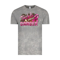 Cloud Rock Tackle cancer Football Vintage Tee - FaDigitalArtStudio