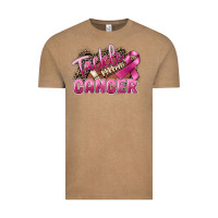 Vintage Coffee Tackle cancer Football Vintage Tee - FaDigitalArtStudio