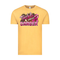 Vintage Mustard Tackle cancer Football Vintage Tee - FaDigitalArtStudio