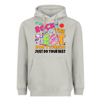 Moon Dust rock the test don't stress! just do your best Heavyweight Hoodie - JahusDesignShop