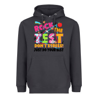 Smoke rock the test don't stress! just do your best Heavyweight Hoodie - JahusDesignShop