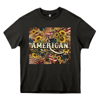 Asphalt American tumbler 4th of july Heavy Core Tee - HowdyJamesFarm
