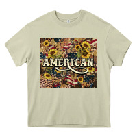 Mossy American tumbler 4th of july Heavy Core Tee - HowdyJamesFarm