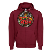 Burgundy race coasters Zipper Hoodie - AdoDesignShop