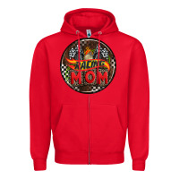 Red race coasters Zipper Hoodie - AdoDesignShop
