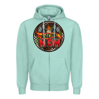 Seafoam race coasters Zipper Hoodie - AdoDesignShop