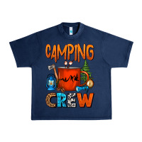 Navy camping crew camper coffee mug Urban Heavy Tee - FaDigitalArtStudio