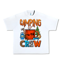 White camping crew camper coffee mug Urban Heavy Tee - FaDigitalArtStudio