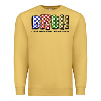 Antique Gold bruh the woman formerly known as mom Premium Sweatshirt - JahusDesignShop