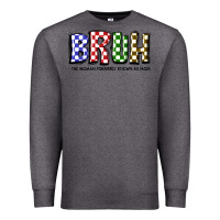 Charcoal Heather bruh the woman formerly known as mom Premium Sweatshirt - JahusDesignShop