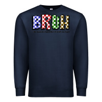 Navy bruh the woman formerly known as mom Premium Sweatshirt - JahusDesignShop