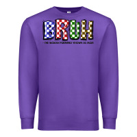 Purple bruh the woman formerly known as mom Premium Sweatshirt - JahusDesignShop
