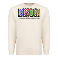 Sandshell bruh the woman formerly known as mom Premium Sweatshirt - JahusDesignShop