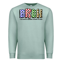 Seafoam bruh the woman formerly known as mom Premium Sweatshirt - JahusDesignShop