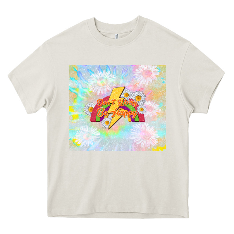 Don't Worry Be Happy Heavy Core Tee by TumblerDesignByShophia | Teevron