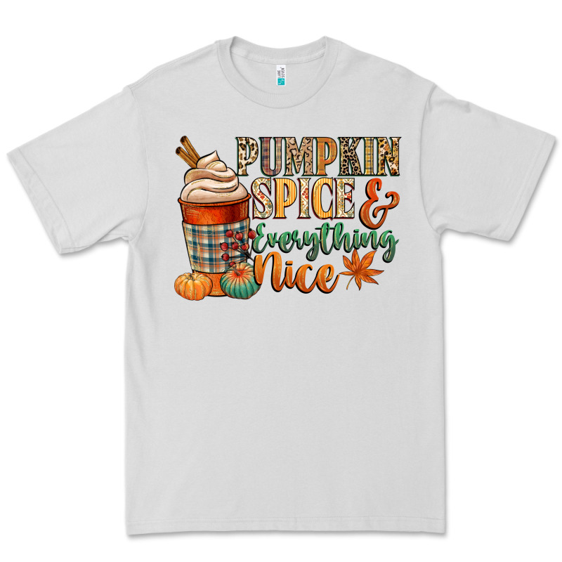 Pumpkin Spice And Everything Nice Premium Tee by CowGirlArtShop | Teevron