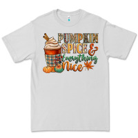 Dove Grey pumpkin spice and everything nice Premium Tee - CowGirlArtShop