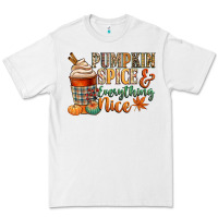 White pumpkin spice and everything nice Premium Tee - CowGirlArtShop